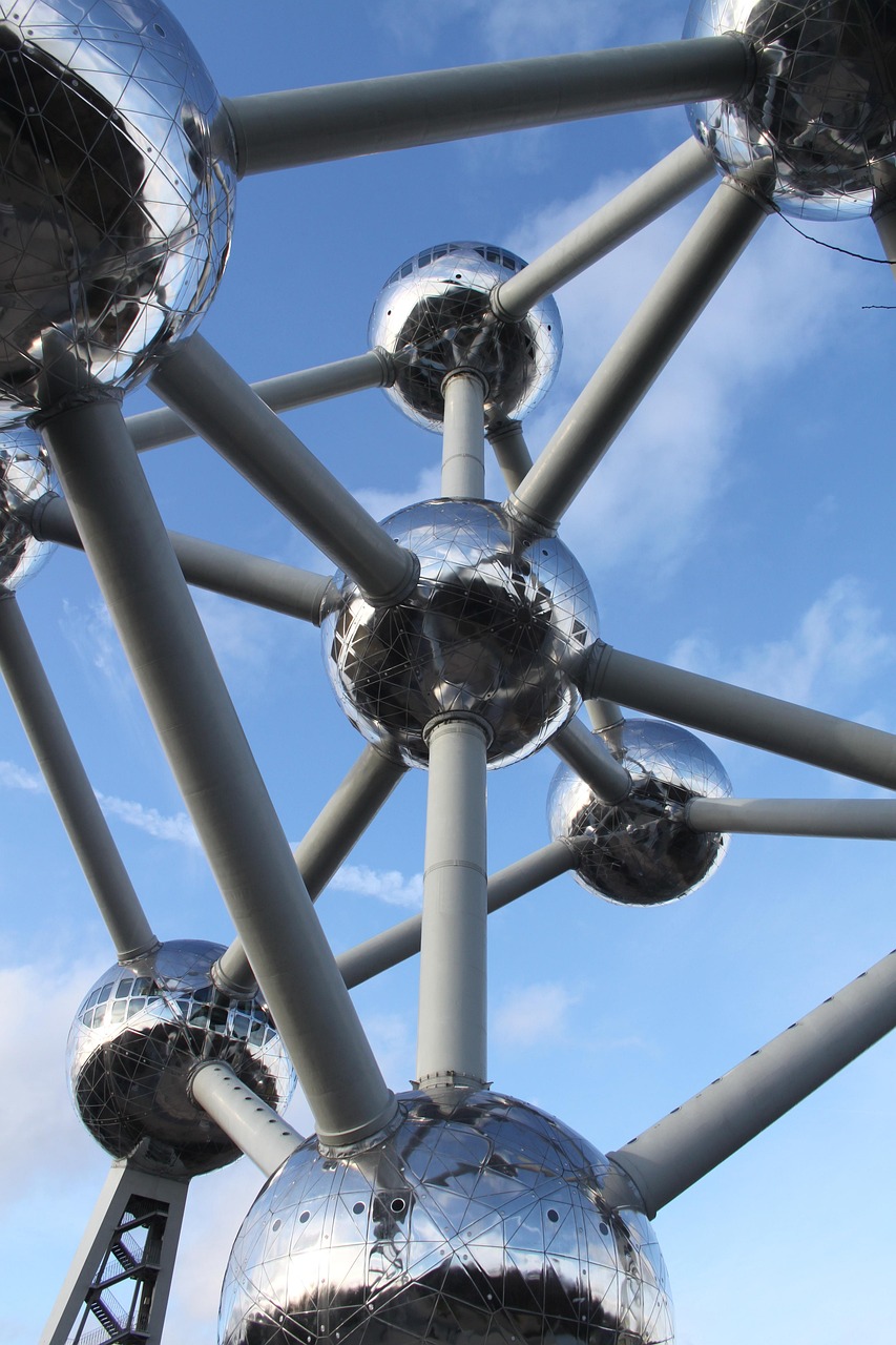 architecture, building, construction, structure, urban, iron, atomium, brussels, belgium, blue city, blue building, blue construction, construction, construction, construction, construction, atomium, atomium, brussels, brussels, belgium, belgium, belgium, belgium, belgium